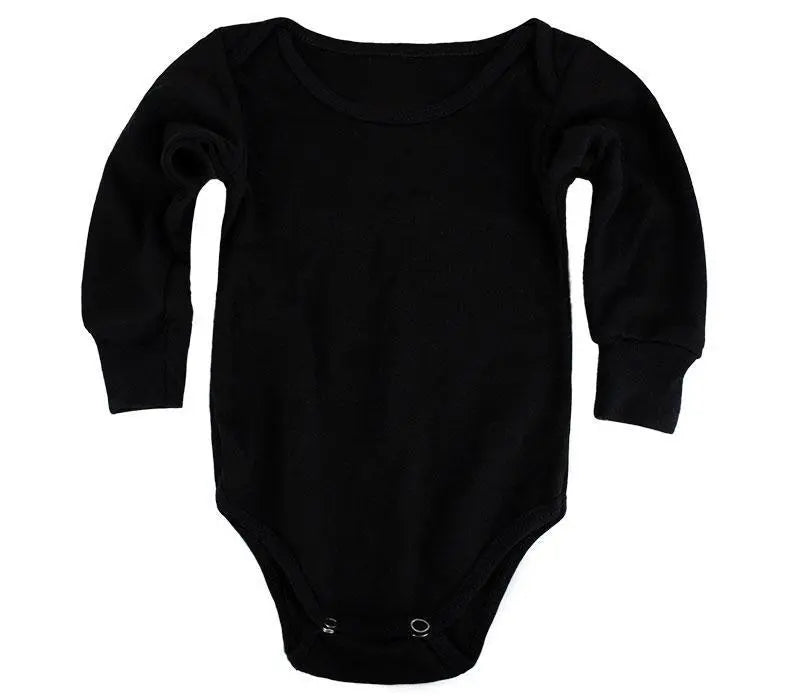 Body Bebé Negro Manga Larga / Negro / 24 - Coveme - empaque