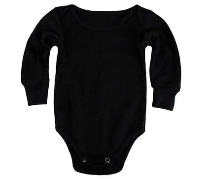 Body Bebé Negro Manga Larga / Negro / 24 - Coveme - empaque