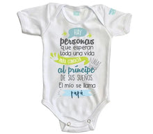 Body Bebe Se Llama Papá Manga Corta / Blanco / 6 - Coveme - empaque