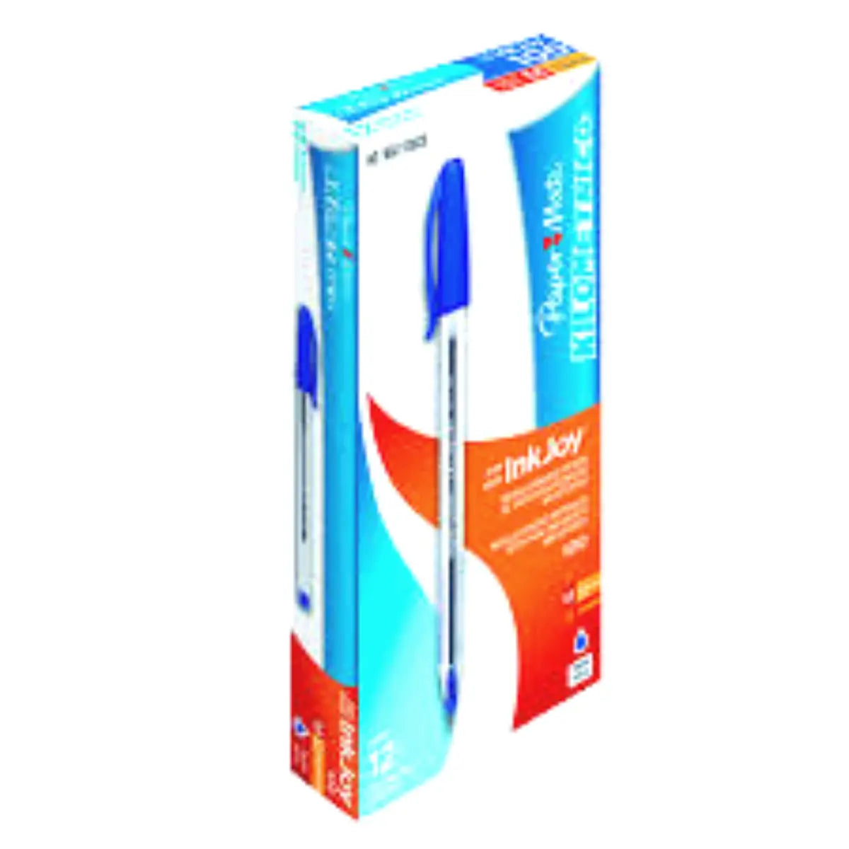 Bolígrafo Kilométrico Paper Mate Azul 12 piezas - Papermate - contenido