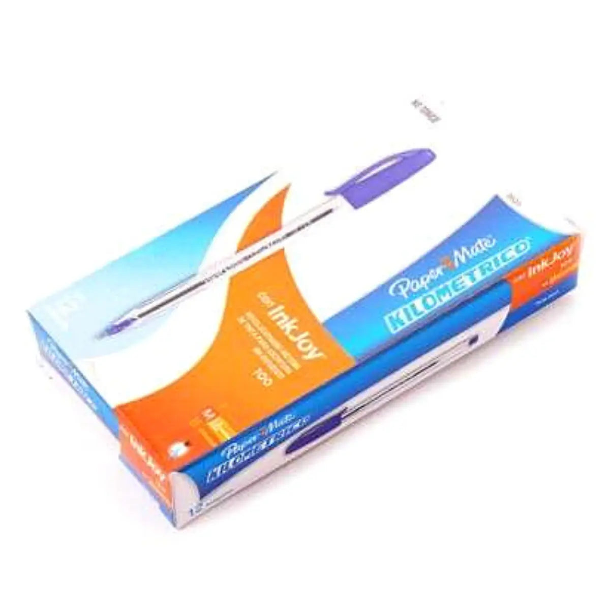 Bolígrafo Kilométrico Paper Mate Azul 12 piezas - Papermate - accesorios