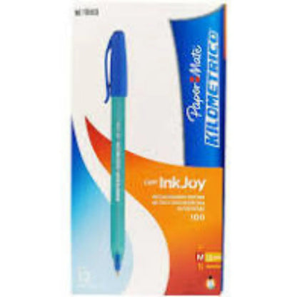 Bolígrafo Kilométrico Paper Mate Turquesa 12 piezas - Papermate