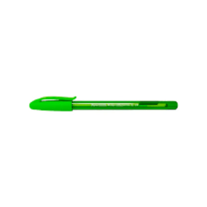 Bolígrafo Kilométrico Paper Mate Verde Limón 12 piezas - Paper Mate - vista lateral