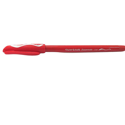 Bolígrafo Paper Mate Eraser Tinta Roja 12 piezas - Papermate - vista lateral