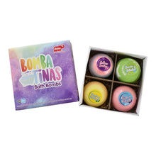 4 Bombas Baño Bombatinas Aromáticas Efervescente - Diako - empaque