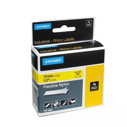 Cinta Nylon Flexible Amarillo 12mm Dymo - Dymo - vista lateral