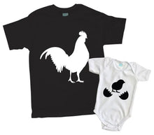 Kit Gallo y Pollito (Blanco o Negro) Blanco / EG / 24 - Coveme - empaque