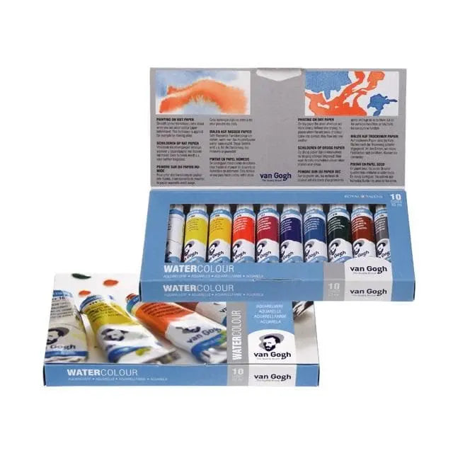Van gogh - Set de acuarela con 10 tubos de 10 ml c/u Van gogh - Set de acuarela con 10 tubos de 10 ml c/u - van gogh