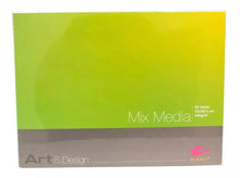 Block Mix Media Mixta 160 Grs Rodin 25 X 30.5 Cms 50 Hojas - Rodin