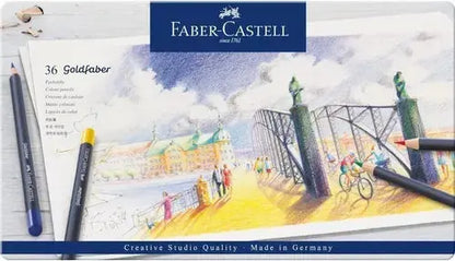 Lápices De Colores Faber Castell Profesional Goldfaber 36 Pz - Faber Castell - uso