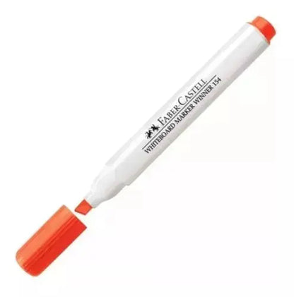 Marcador Para Pizarrón Faber Castell Winner 154 Con 4 Piezas - Faber Castell - vista trasera