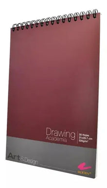 Album Block Drawing Academia Rodin 21 X 29.7 Cms 30 Hojas - Rodin