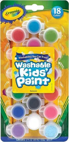 Pinturas Pinturitas Escolares Lavables Crayola 18 Colores - Crayola