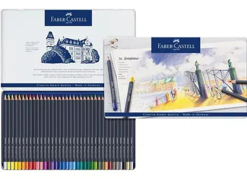 Lápices De Colores Faber Castell Profesional Goldfaber 36 Pz - Faber Castell - uso