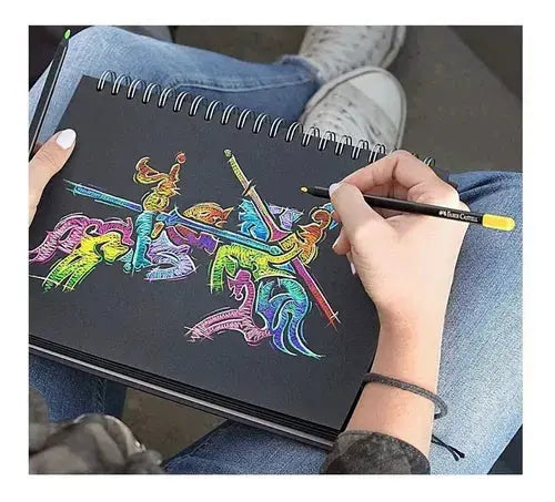 Lápices de Colores Faber Castell Super Soft 50 Pz - Faber Castell - uso