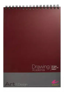 Album Block Drawing Academia Rodin 21 X 29.7 Cms 30 Hojas - Rodin - empaque