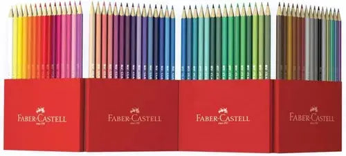 Lápices De Colores Faber Castell Profesional Hexagonal 60 Piezas - Faber Castell - vista lateral