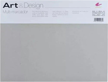 Block Multi Marcador Rodin 21.5 X 28 Cms 170 Gramos 15 Hojas - Rodin - detalle