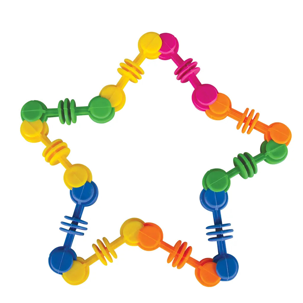 Juego Ensamble Didáctico Figuras Plástico Flexible Diako EstriFormas - Diako