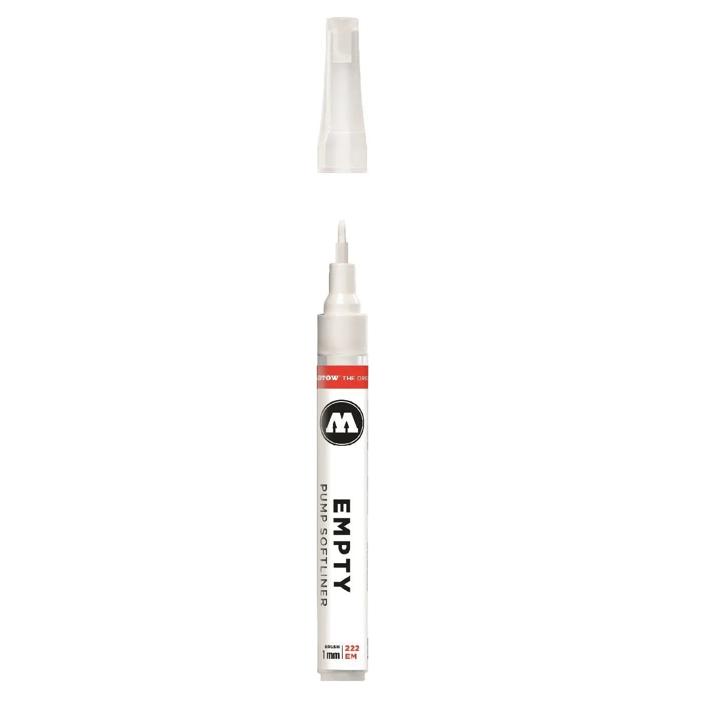 MOLOTOW - -Marcador vacío punta cincel 223EM 2MM - Molotow