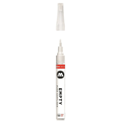 MOLOTOW - -Marcador vacío punta cincel 223EM 2MM - Molotow