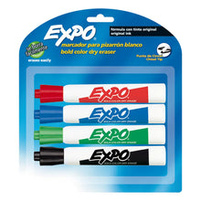 Marcador para pintarrón expo Blsiter con 4 piezas - Expo