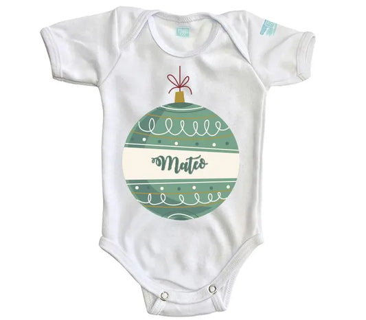 Body Bebé Esfera con Nombre Niño - MarchanteMX