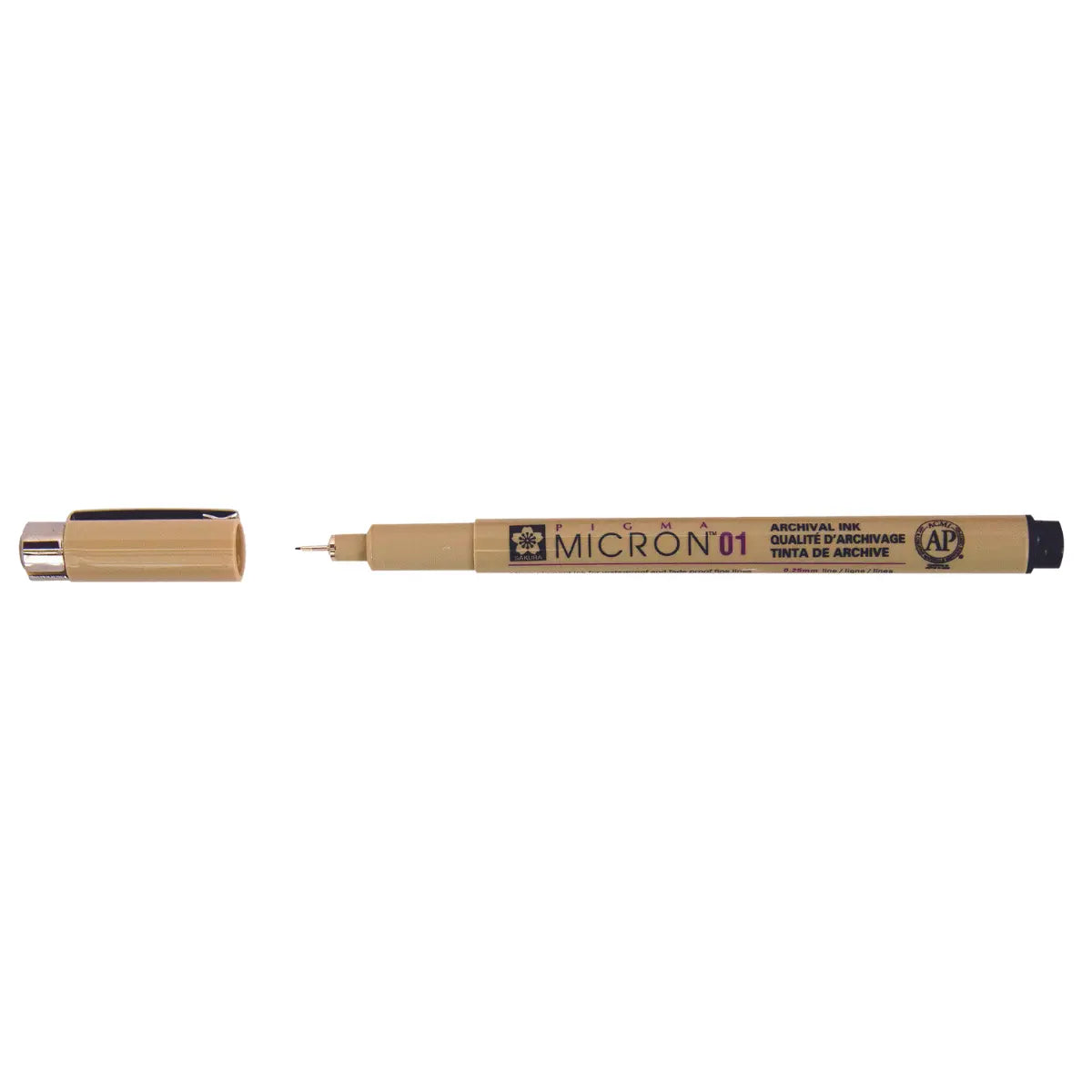 Estilógrafos Sakura Pigma Micrón Escoge punta y color. 03 de .35mm 1 Pz Negro - Sakura - contenido
