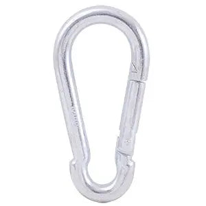 GANCHO RAPIDO CON SEGURO GALVANIZADO 100 X 10mm 295kg DOGOTULS YC5023 - Dogotuls