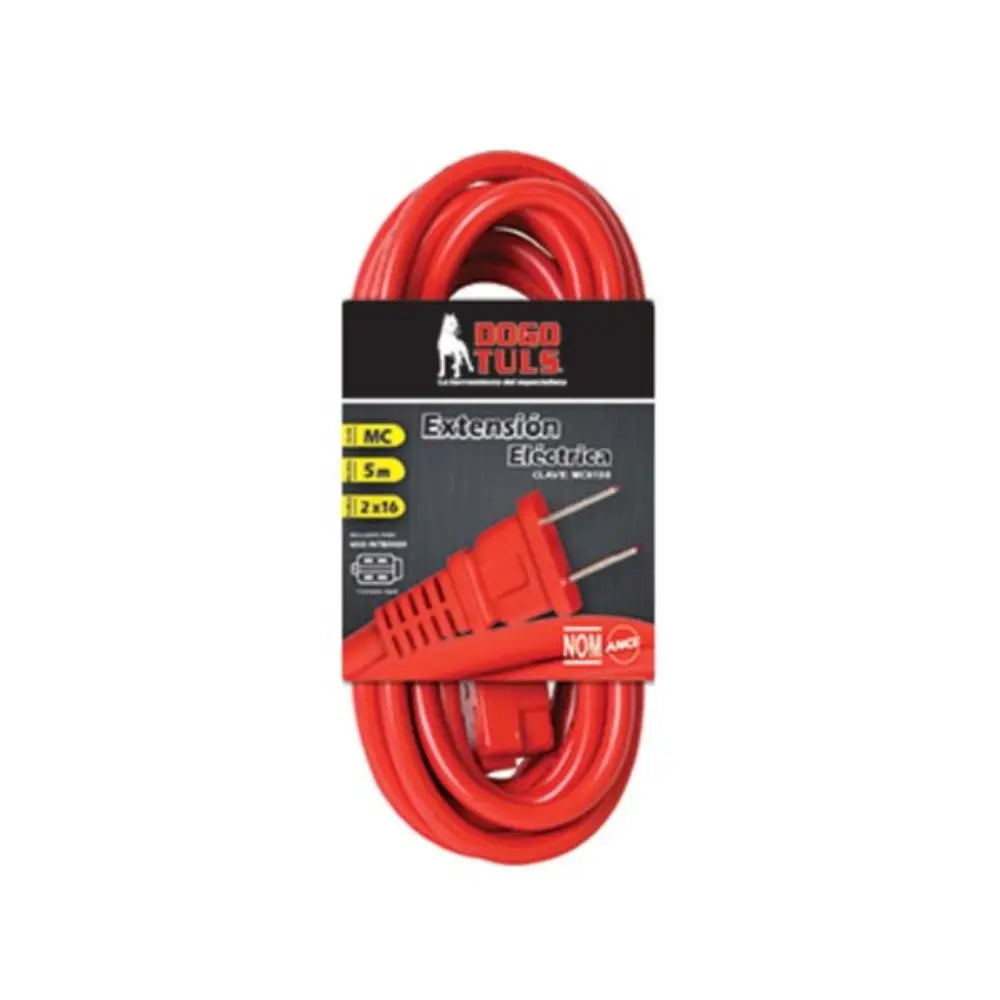 EXTENSION ELECTRICA 2x16 10 MTS USO RUDO MC8102 - Dogotuls
