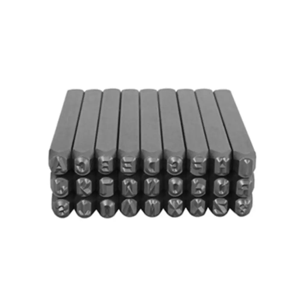 JUEGO DE LETRAS 1/8" GOLPE DE ACERO 3mm SP2049 - Sanplom