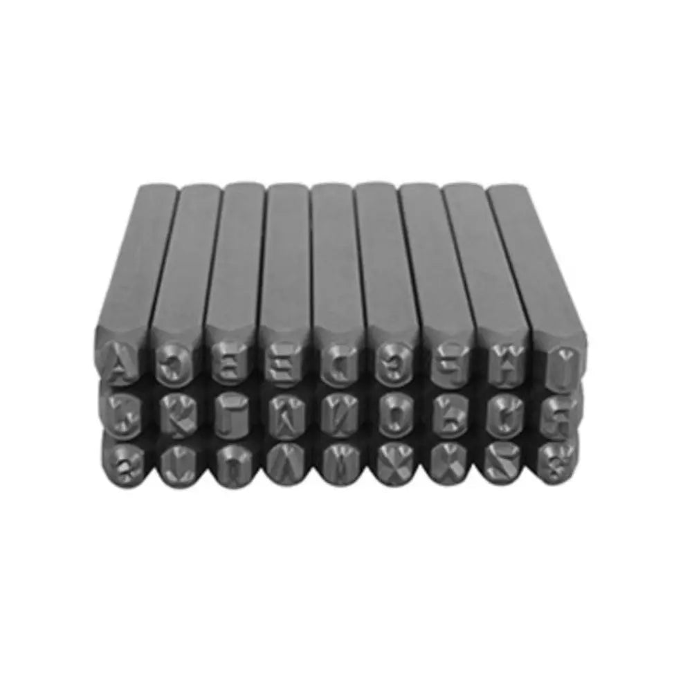 JUEGO DE LETRAS 5/32" GOLPE DE ACERO 4mm SP2050 - Sanplom