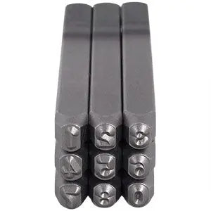 JUEGO DE NUMEROS 5/32" GOLPE DE ACERO 4mm SP2043 - Sanplom
