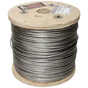 CABLE ACERO GALVANIZADO 7X19 (3/8") SIN FORRO HK5179 - Dogotuls