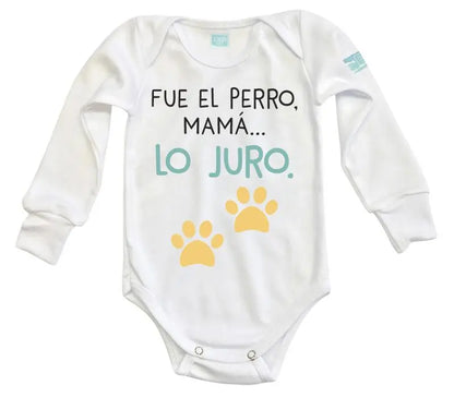 Body Bebé Fue el perro... - MarchanteMX