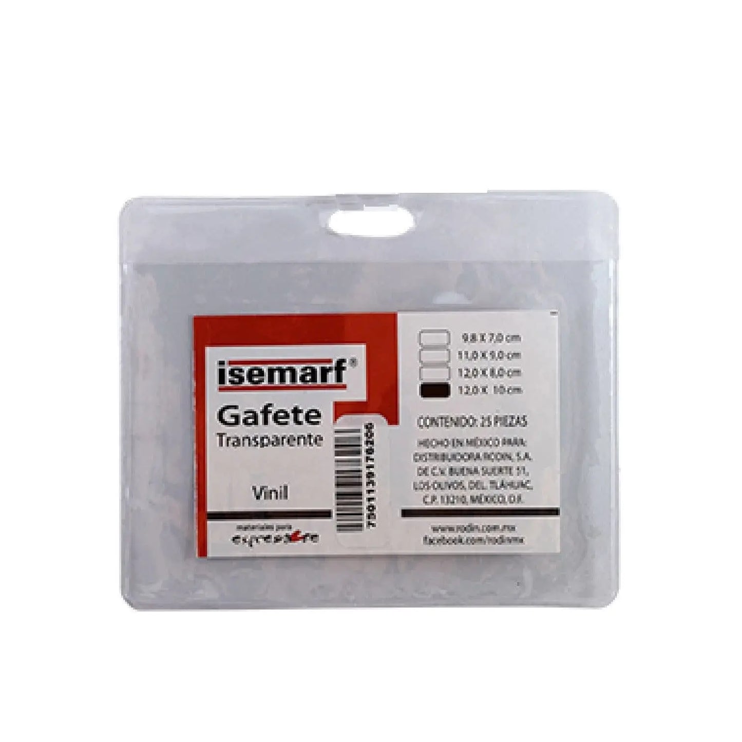 OUTLET - Gafete transparente sin broche no se encuentra en shopify | ? | ? | ? | ? - Rodin