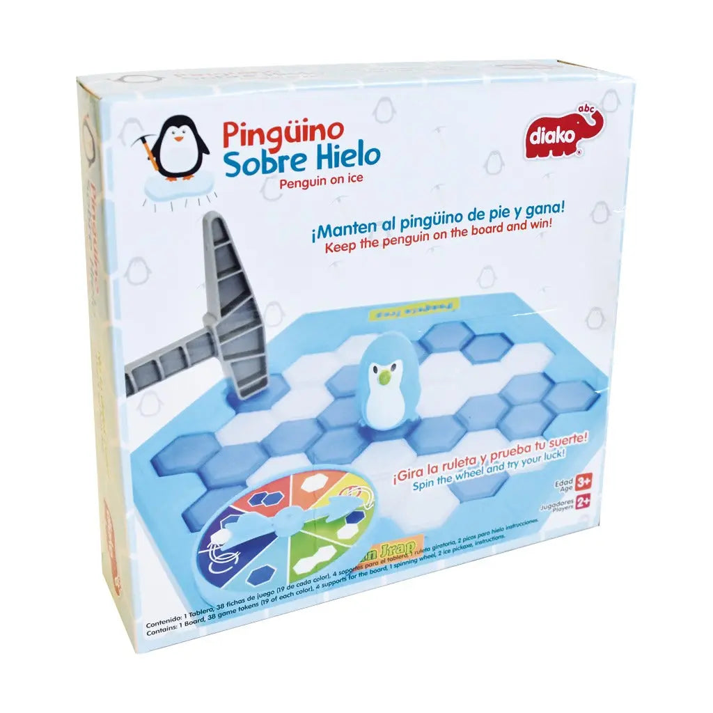 PINGÜINO SOBRE HIELO - Diako - vista lateral