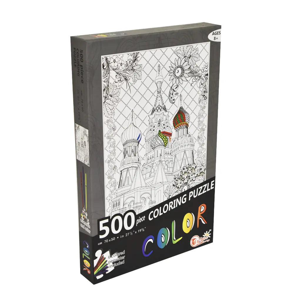 ROMPECABEZAS Y COLORES EN RUSIA 500 PZ - Diako