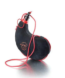 Bota de Vino Latex Curva Piel Negra 1.5Lt - Cesarfer