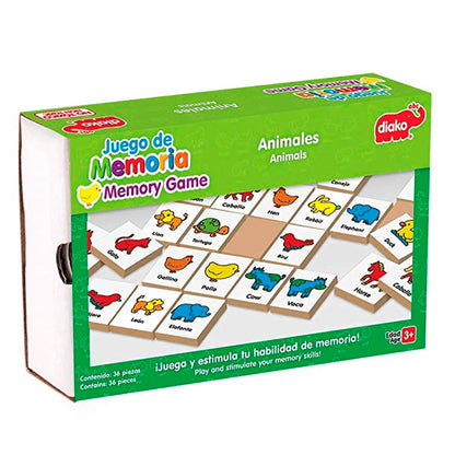 MEMORIA DE ANIMALES - Diako - vista trasera