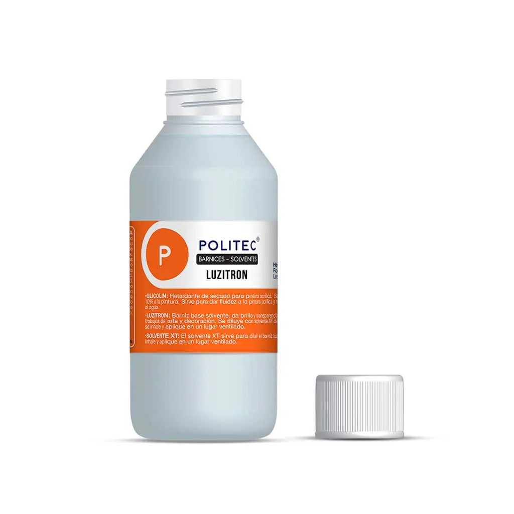 POLITEC - Luzitrón Barniz mate - Politec - empaque
