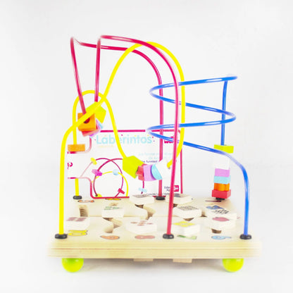 Laberinto Didactico Numeros - DIAKO ABC | Juguete Didactico para Estimulacion Temprana | Juguetes para niños | Regalos para Niños | Regalos para niñas | Juegos Didacticos - Diako - vista lateral