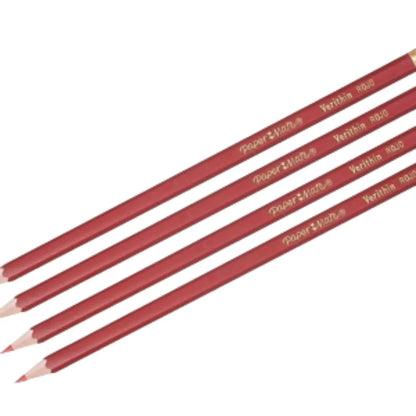 Lápiz color rojo Paper Mate Verithin 4 piezas - Papermate - vista lateral