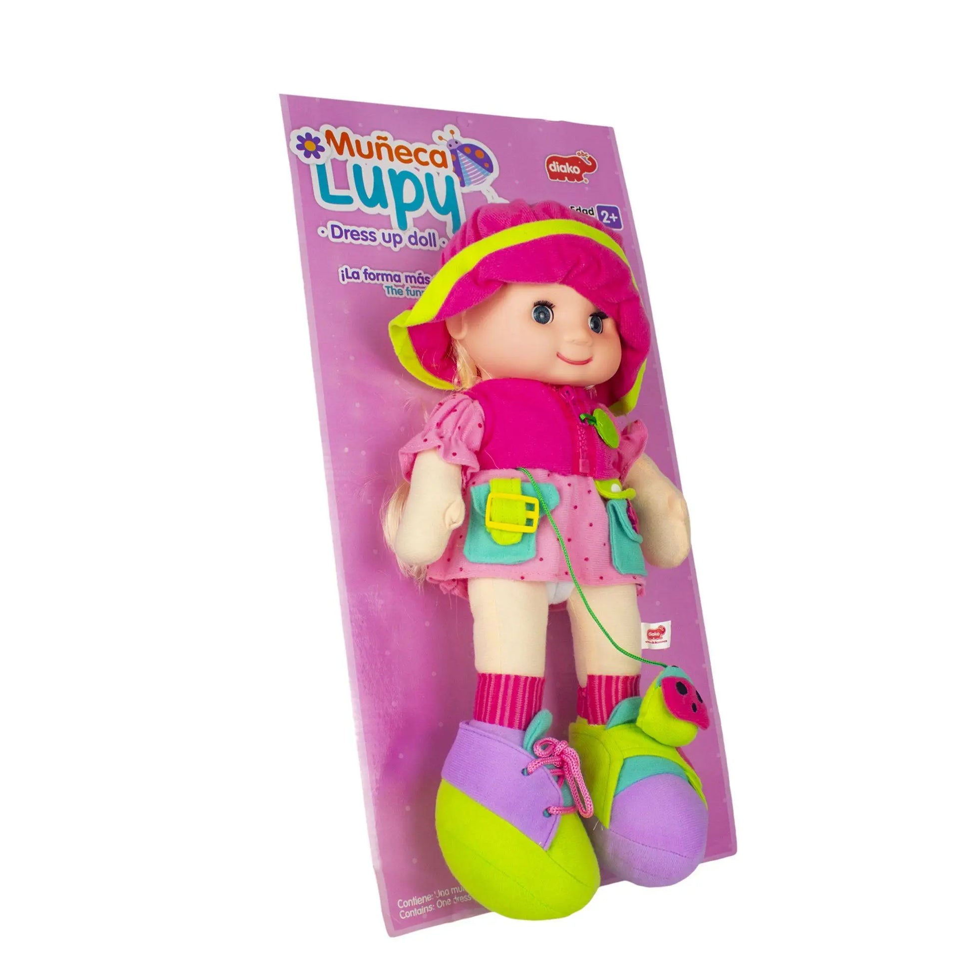 Lupy Muñeca Para Vestir Diako Flexible - Diako - accesorios
