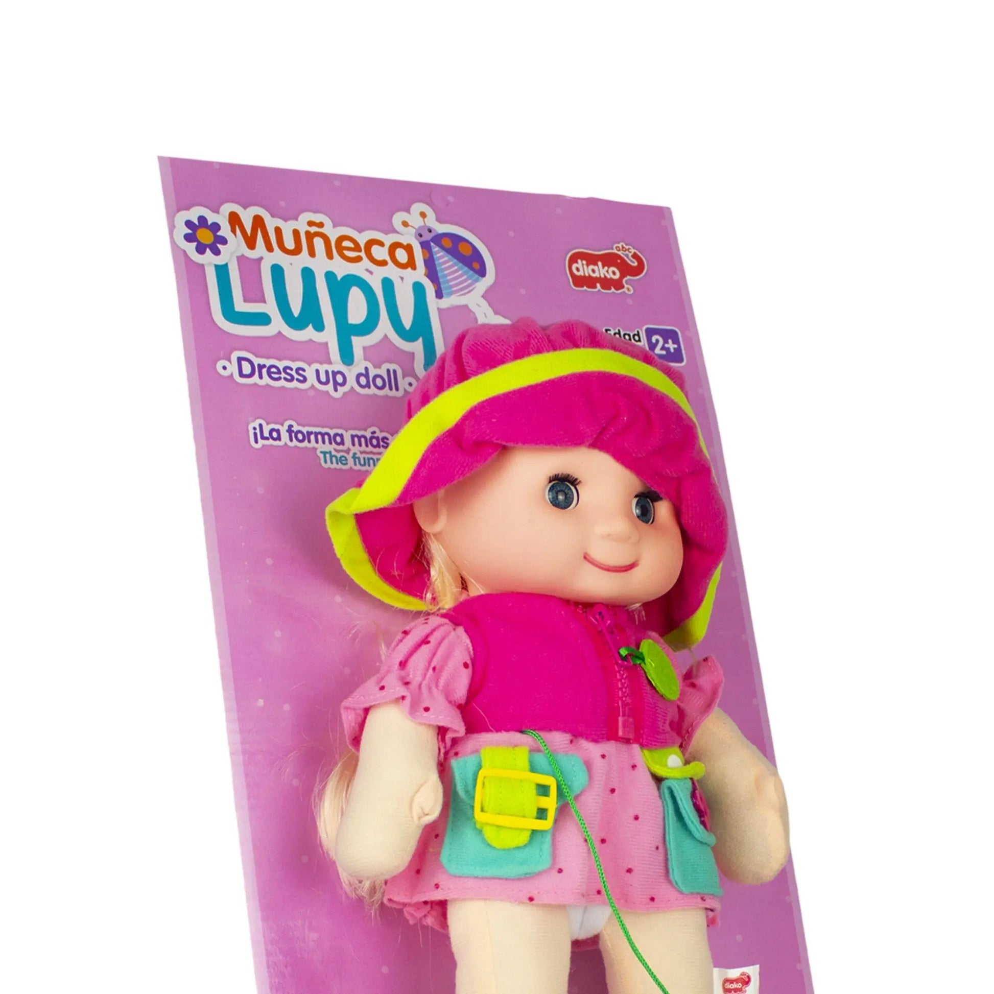 Lupy Muñeca Para Vestir Diako Flexible - Diako - detalle