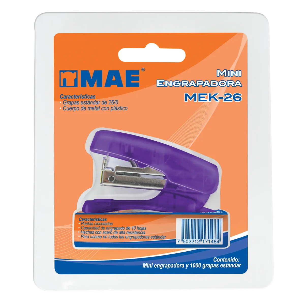 Engrapadora mini mae mek-26 pieza - Mae