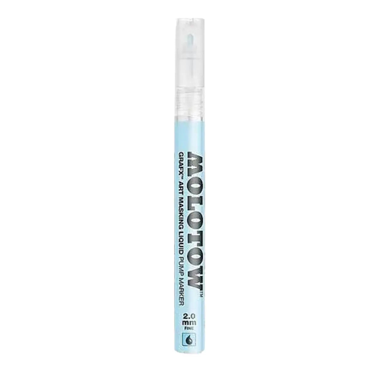 MOLOTOW - ENMASCARADOR MASKING LIQUIDO PUMP MARKER MASKING LIQUID | #BAE0EE  | Opaco | ? | brillante / 2 mm - Molotow