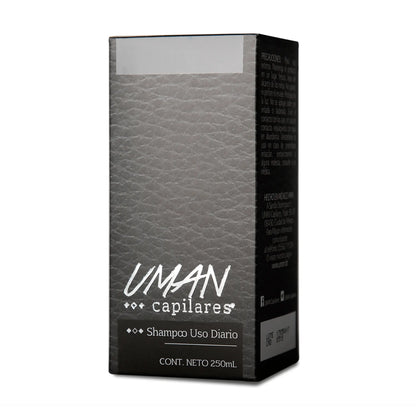 Shampoo de Uso Diario Capilar para Hombre de 250ml - Sanhome - vista trasera