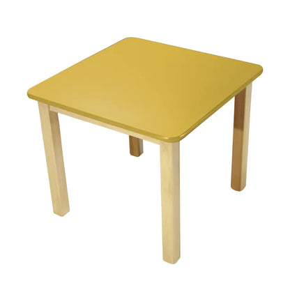 MESA CUADRADA AMARILLO - Diako