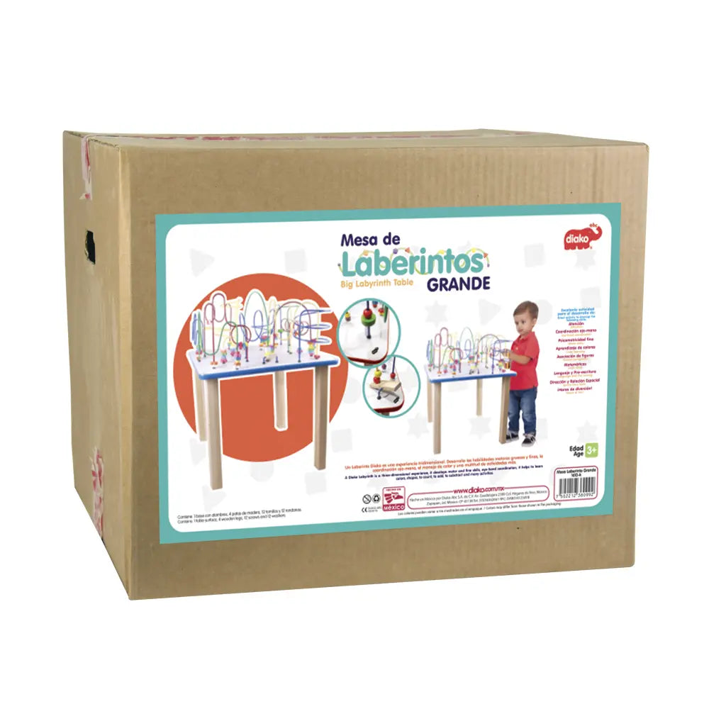 MESA CON ALAMBRES GDE. - Diako - contenido